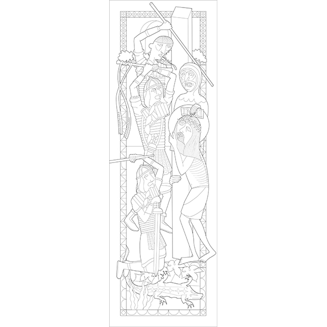 Jesus receives his Holy Cross Jesus receives his Holy Cross
